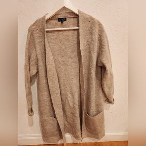 Topshop oversized cardigan - sand color US 2